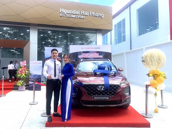 Lái thử tưng bừng chào mừng showroom Hyundai Lê Hồng Phong Hải Phòng